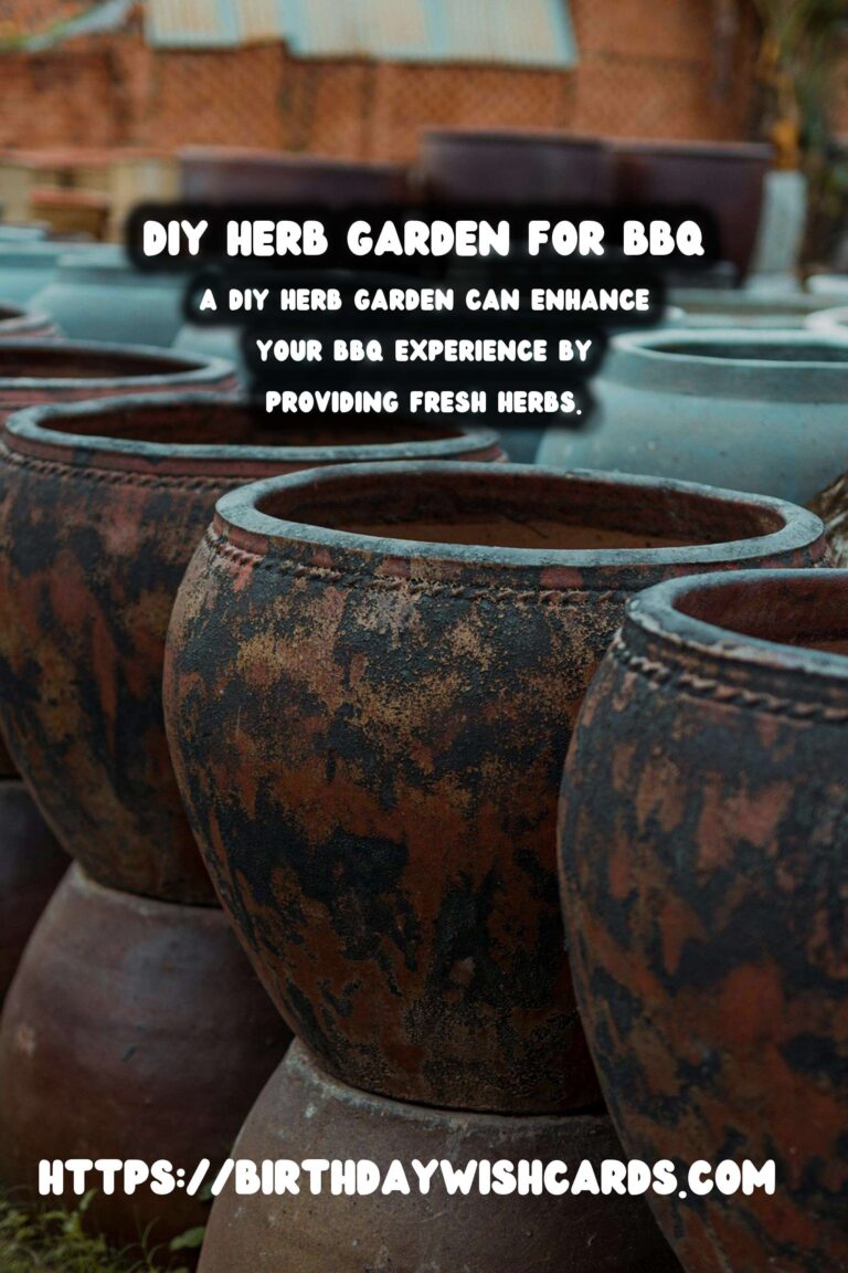 Enhance Your Summer BBQ Grill Area with a DIY Herb Garden
