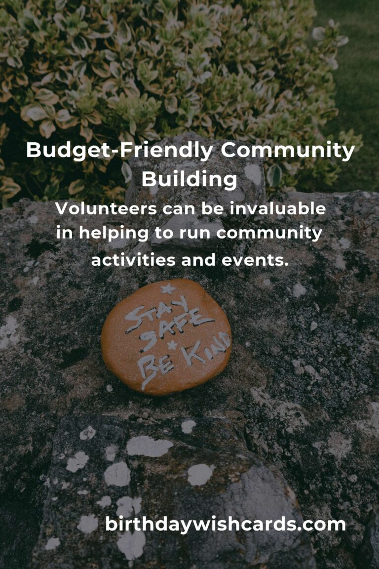 Essential Budget-Friendly Community Building Hacks