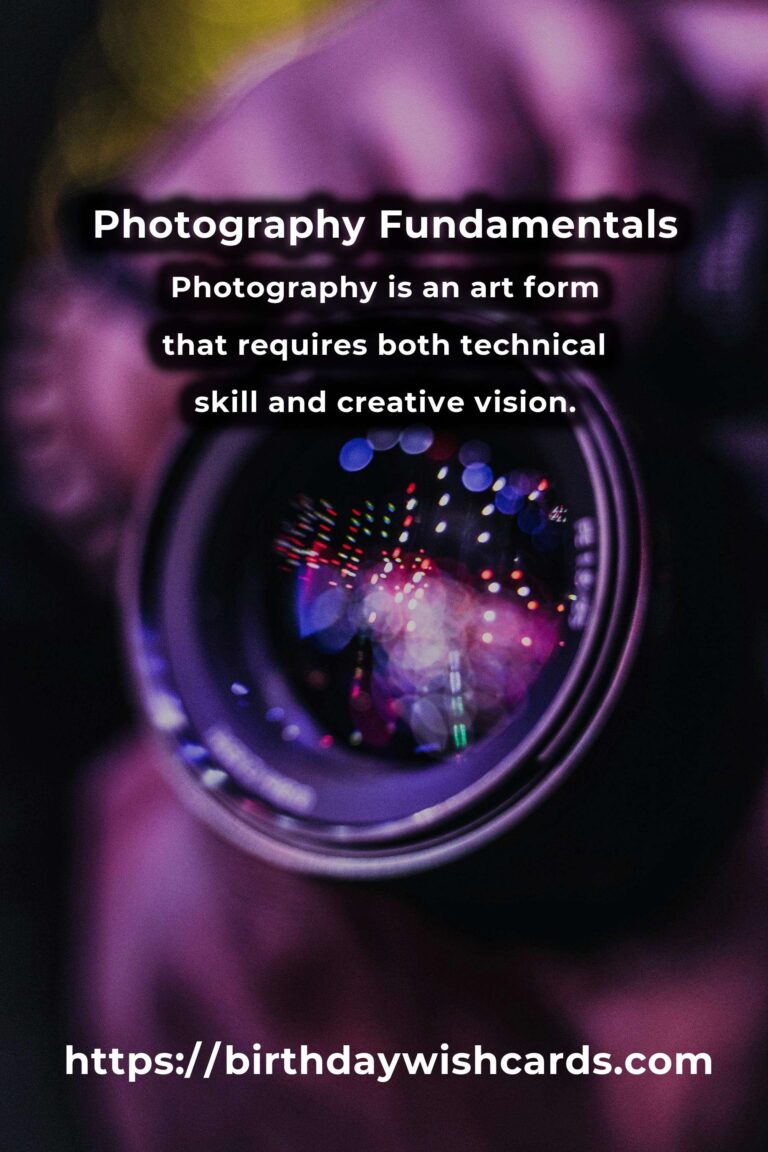 Essential Checklist for Mastering Photography Fundamentals