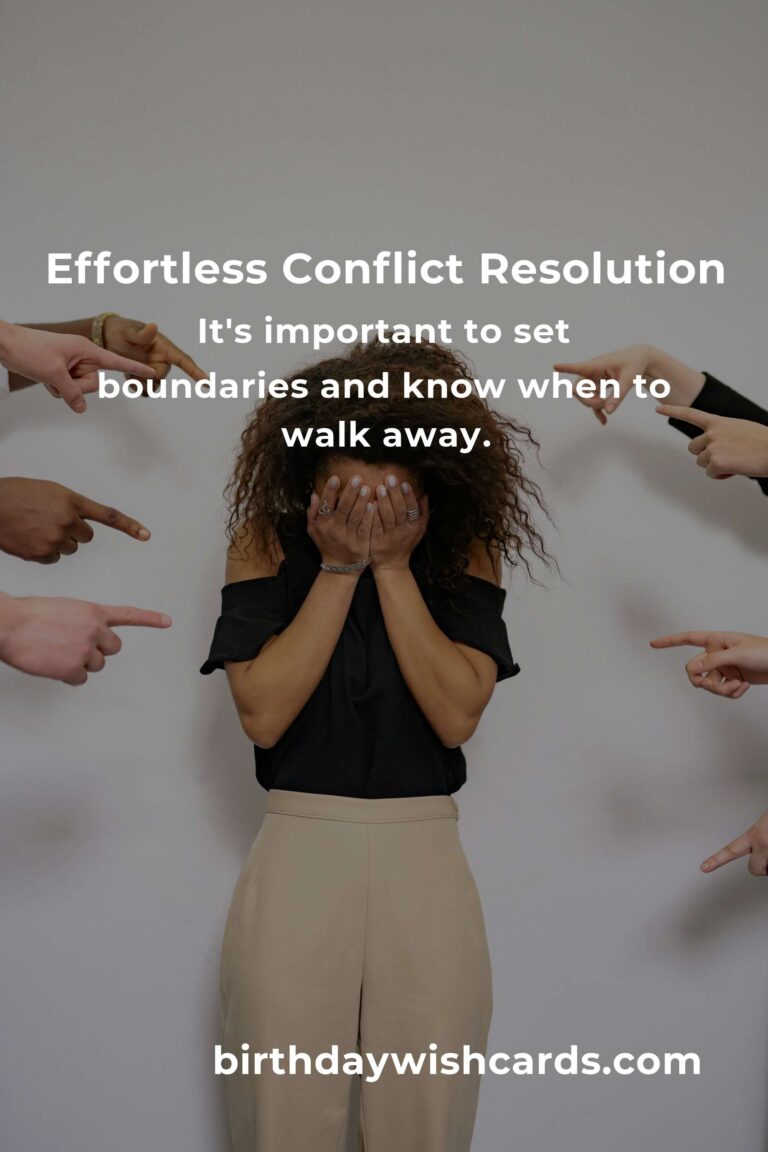 Essential Effortless Conflict Resolution Hacks for a Harmonious Life