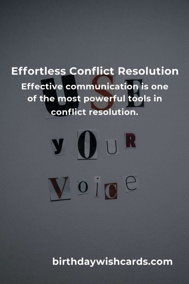 Essential Effortless Conflict Resolution Hacks for a Harmonious Life