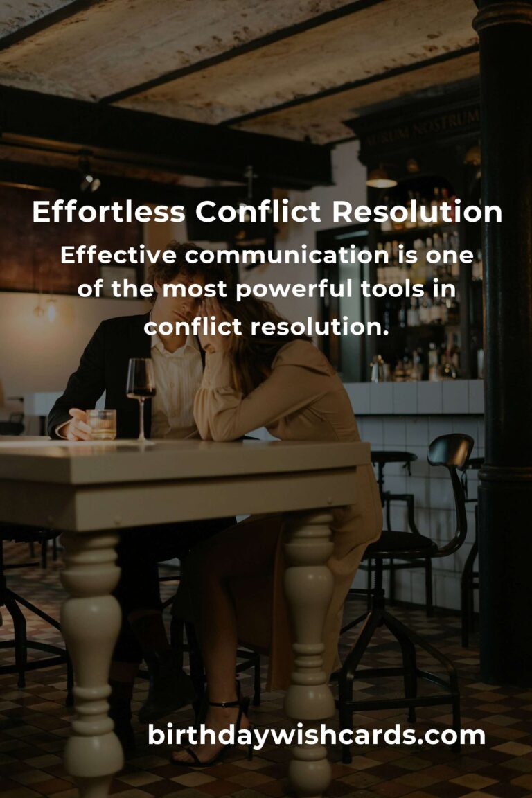 Essential Effortless Conflict Resolution Hacks for a Harmonious Life