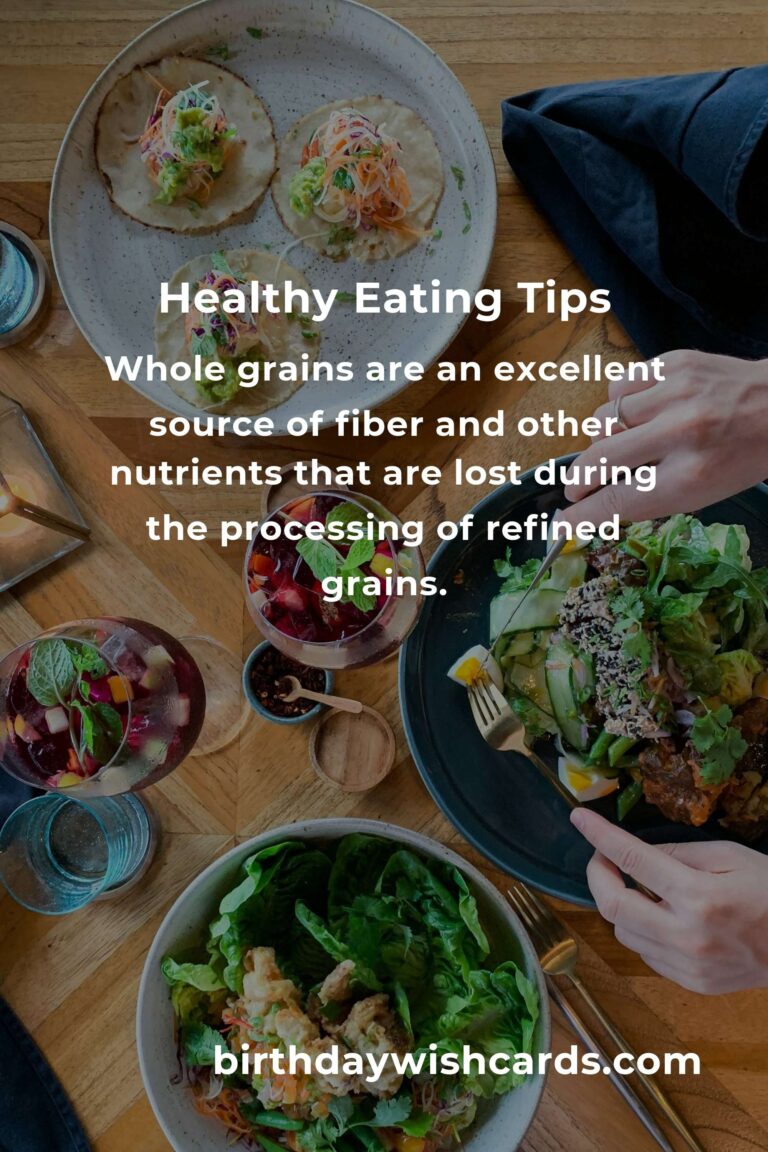 Essential Expert Advice for Healthy Eating