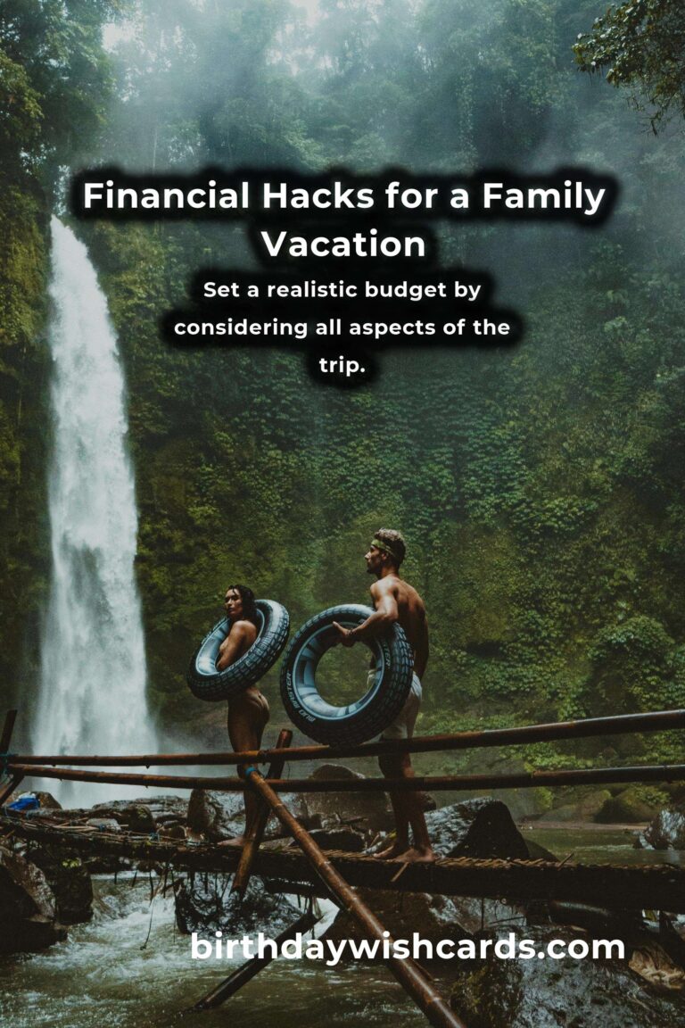 Essential Financial Hacks for Budgeting a Family Vacation