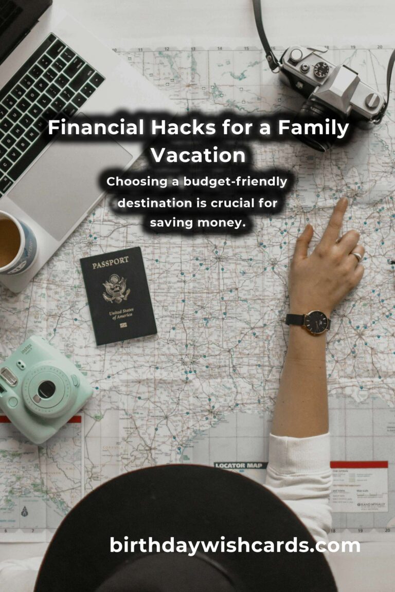 Essential Financial Hacks for Budgeting a Family Vacation