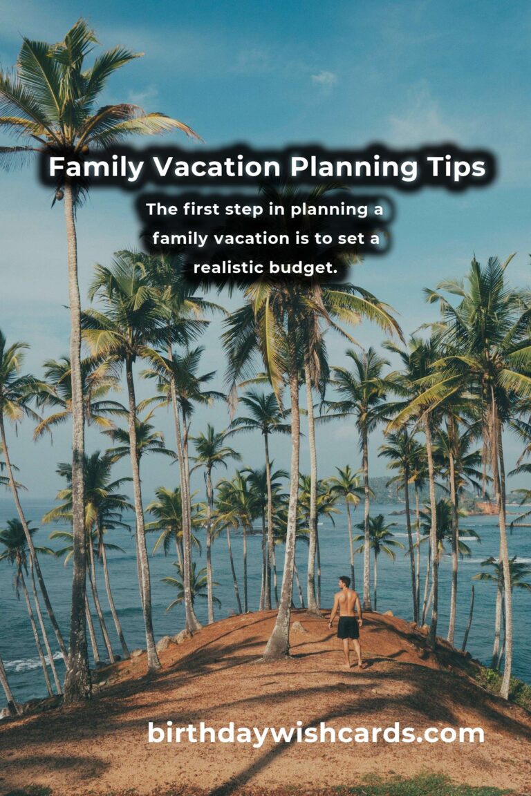 Essential Financial Hacks for Planning a Family Vacation