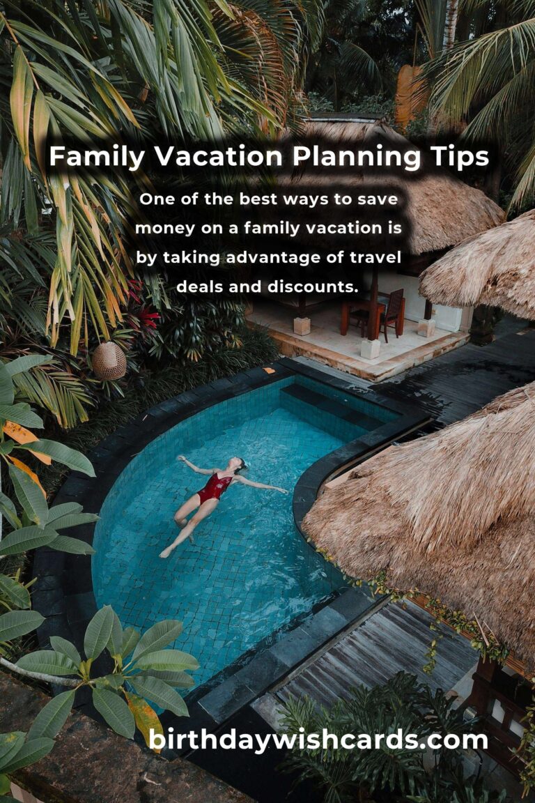 Essential Financial Hacks for Planning a Family Vacation