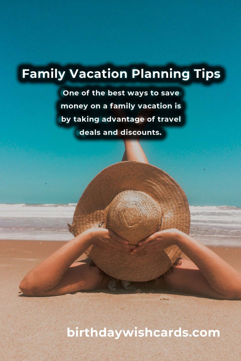 Essential Financial Hacks for Planning a Family Vacation