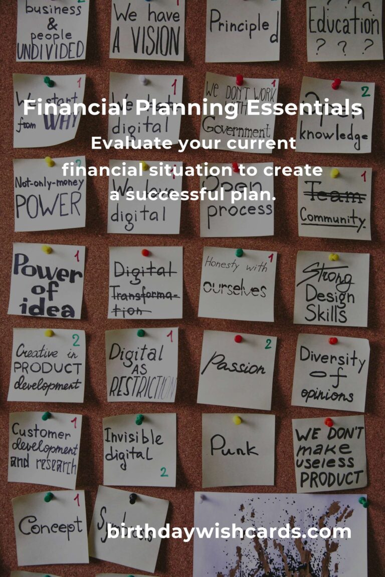 Essential Financial Planning for a Secure Future