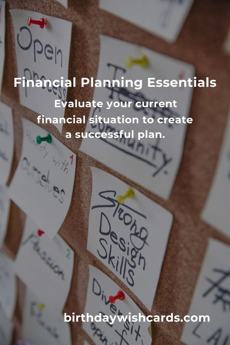 Essential Financial Planning for a Secure Future