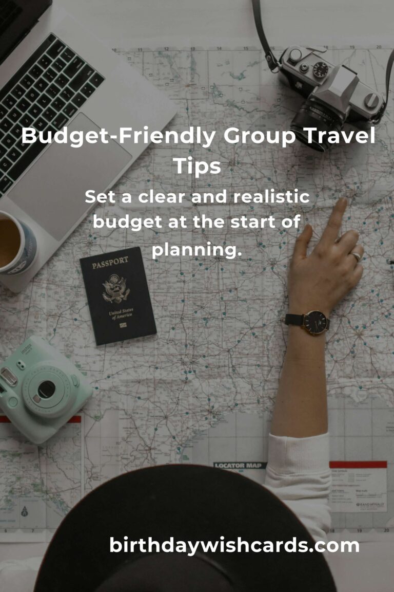 Essential Financial Tips for Budgeting a Group Trip