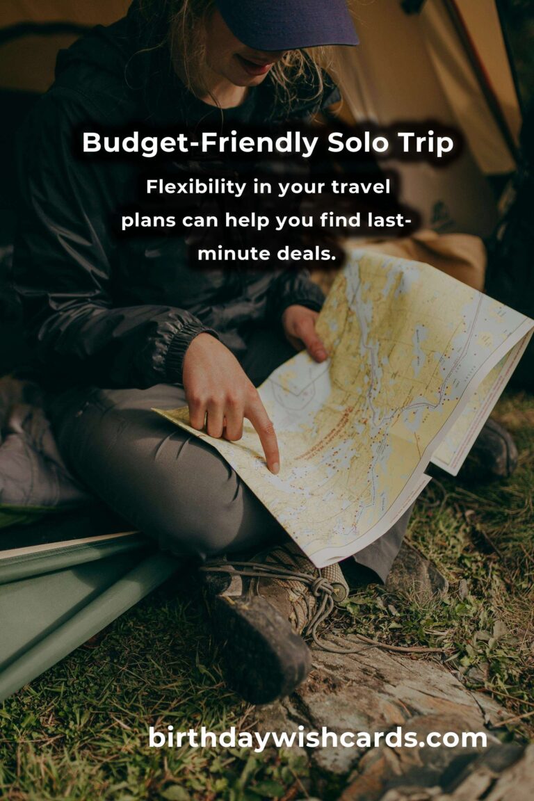 Essential Financial Tips for Budgeting a Solo Trip