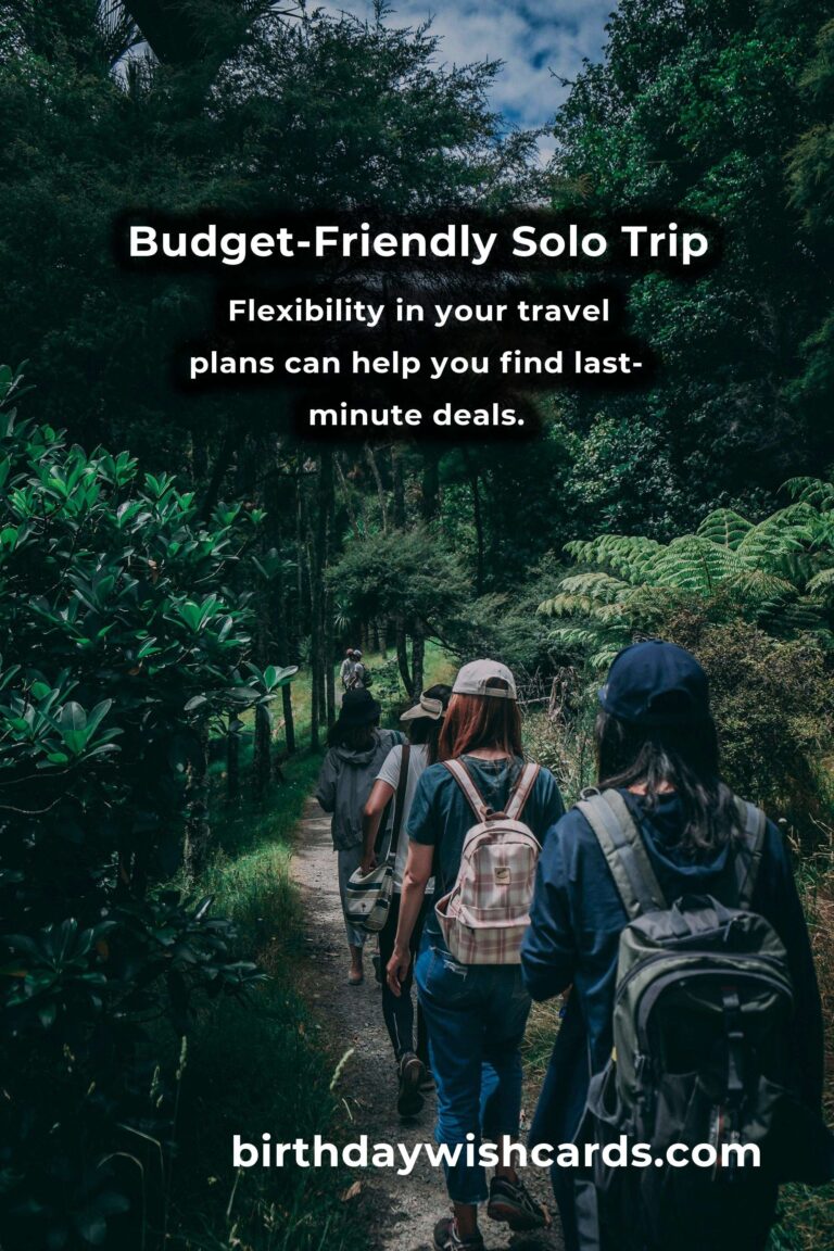 Essential Financial Tips for Budgeting a Solo Trip