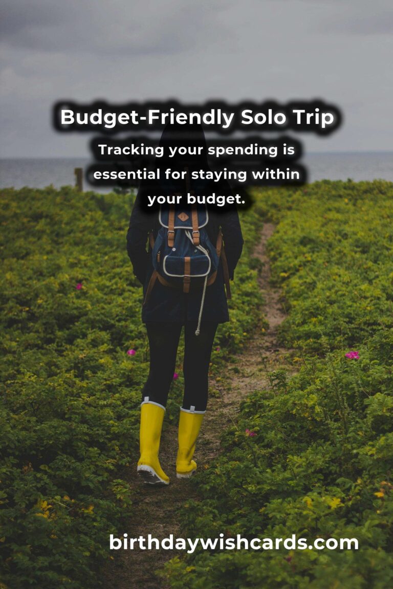 Essential Financial Tips for Budgeting a Solo Trip