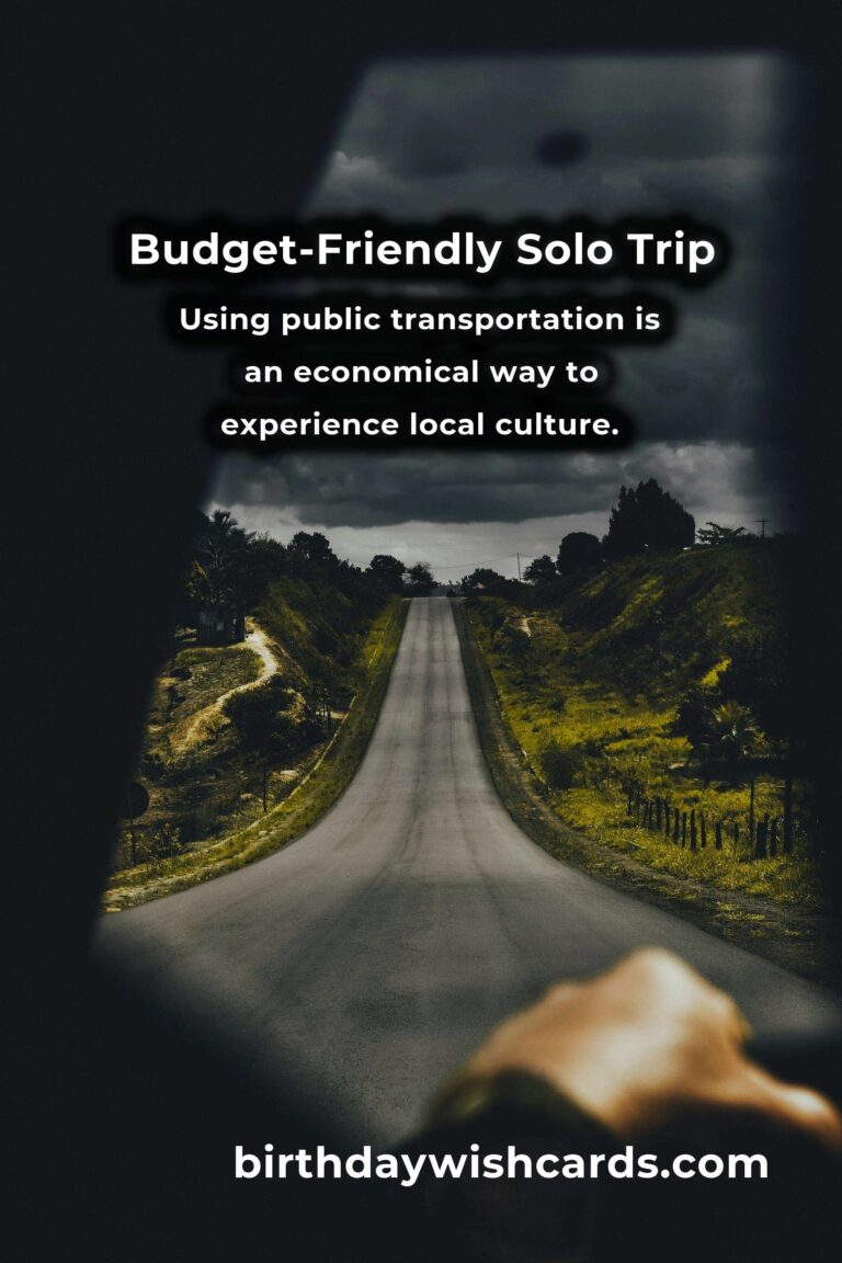 Essential Financial Tips for Budgeting a Solo Trip