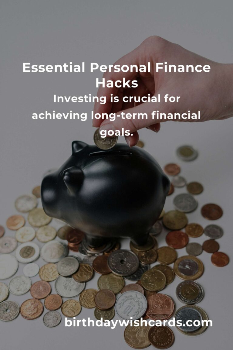 Essential Hacks for Personal Finance Management