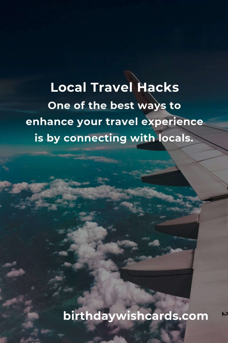 Essential Local Travel Hacks for a Seamless Journey