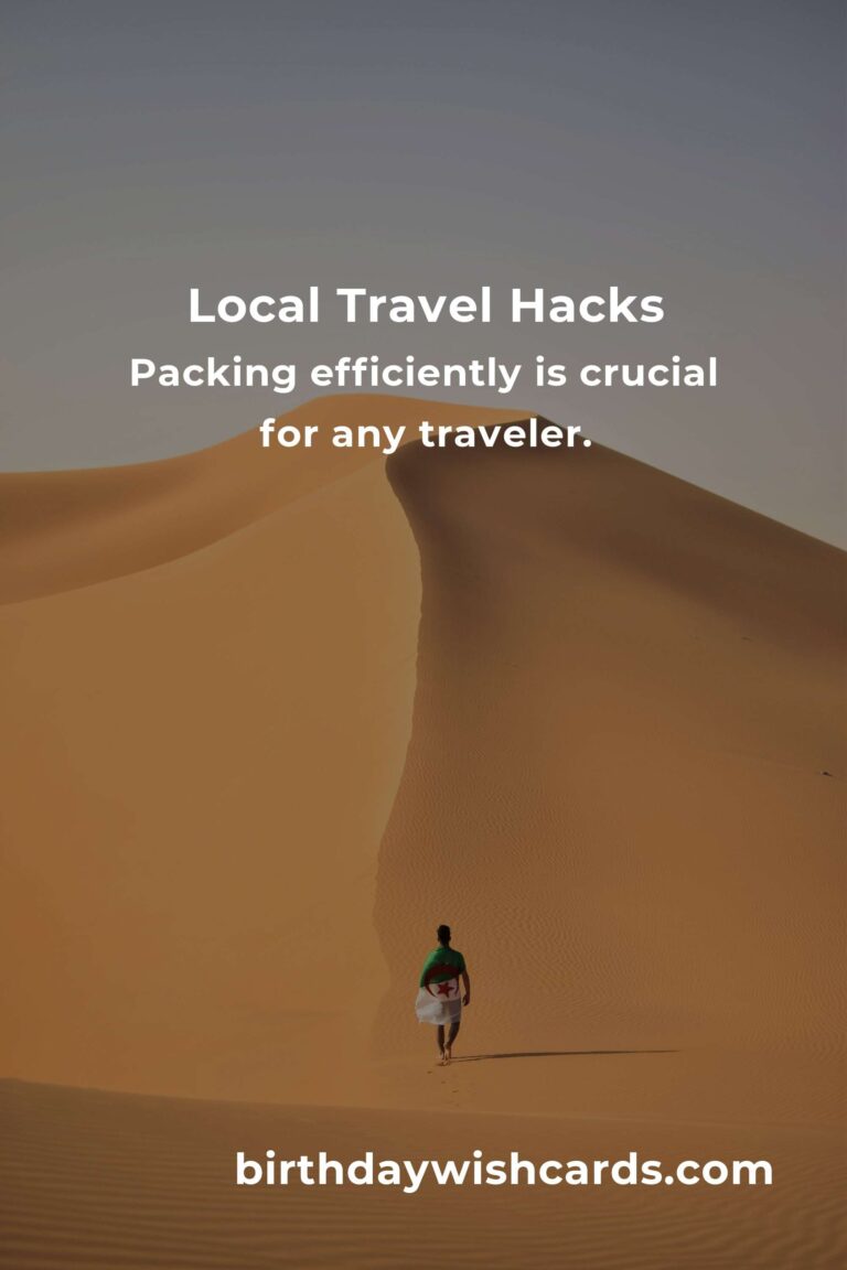 Essential Local Travel Hacks for a Seamless Journey