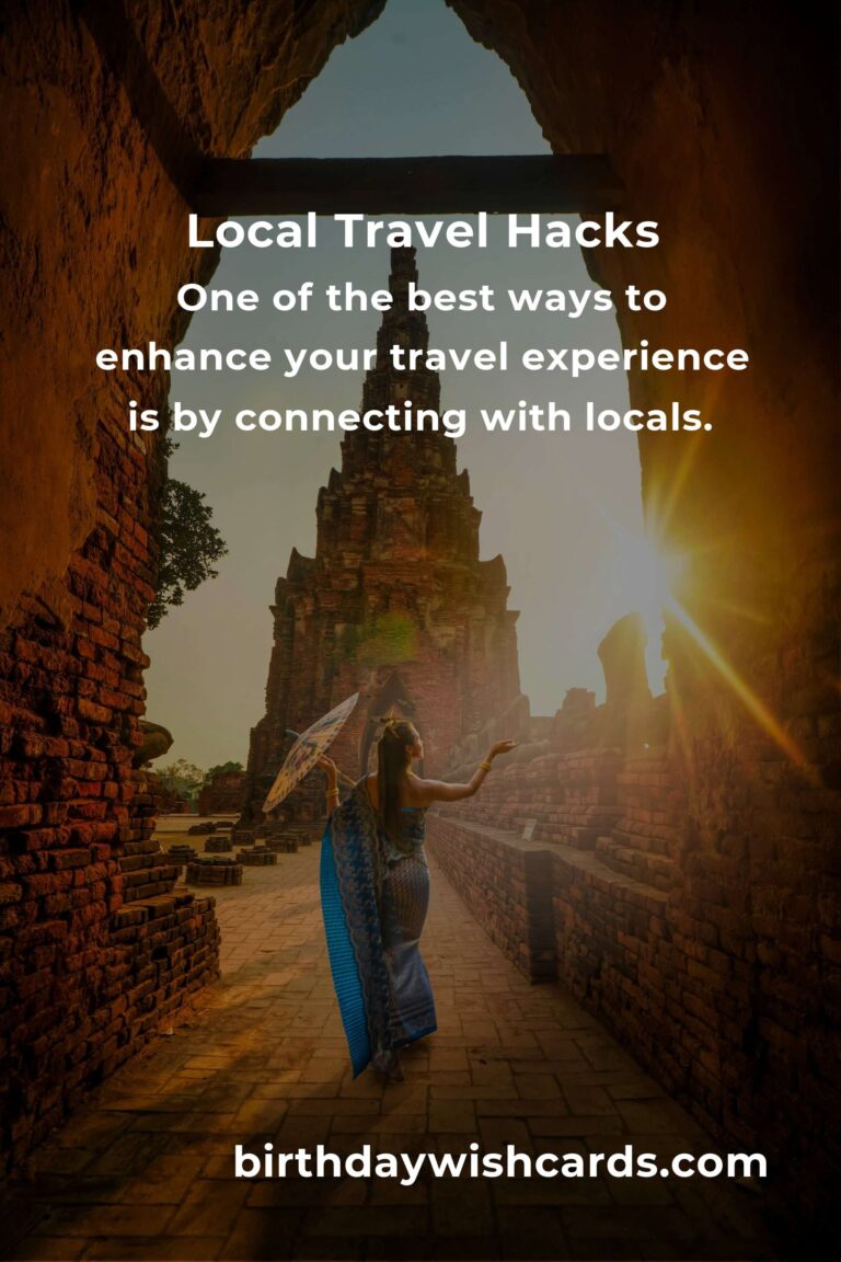 Essential Local Travel Hacks for a Seamless Journey