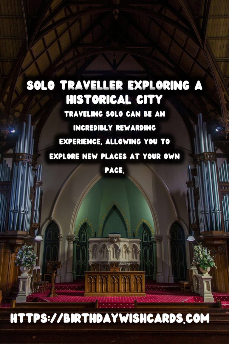 Essential Safety Tips for Solo Travelers Exploring Historical Cities at Night