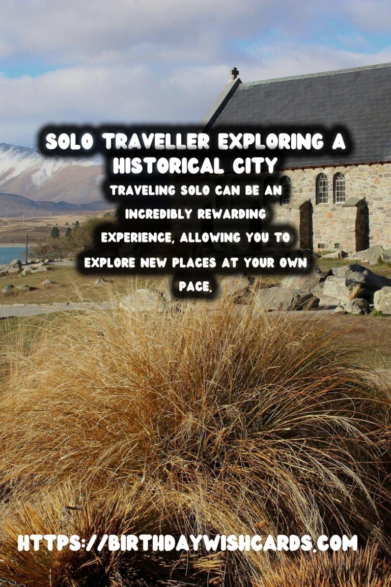 Essential Safety Tips for Solo Travelers Exploring Historical Cities at Night