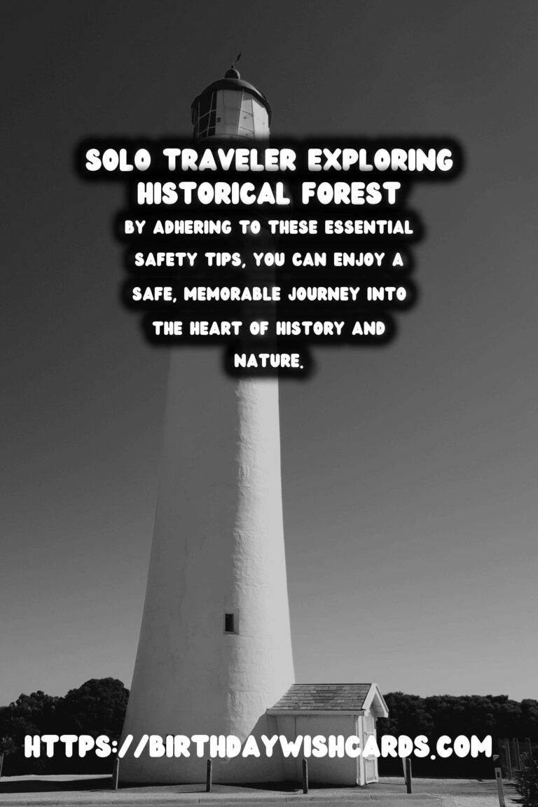Essential Solo Travel Safety Tips for Exploring Historical Forests