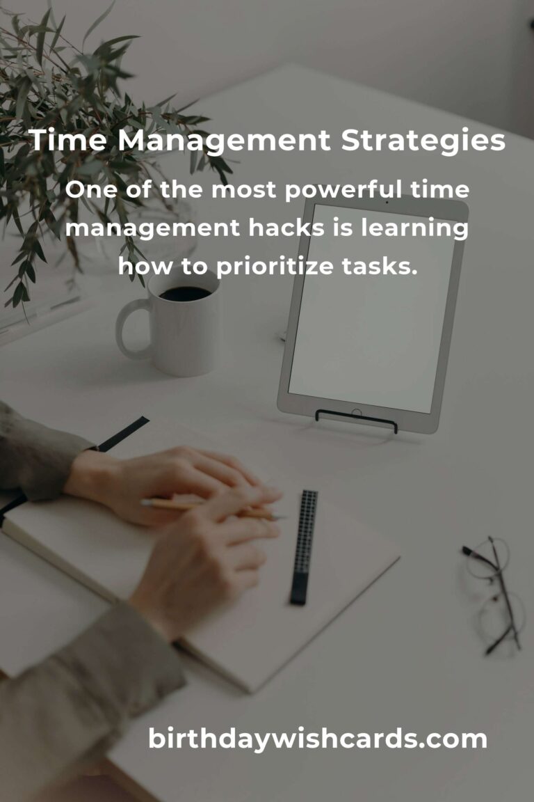 Essential Time Management Hacks for Maximum Productivity
