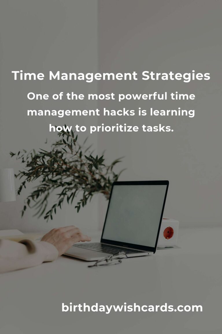 Essential Time Management Hacks for Maximum Productivity