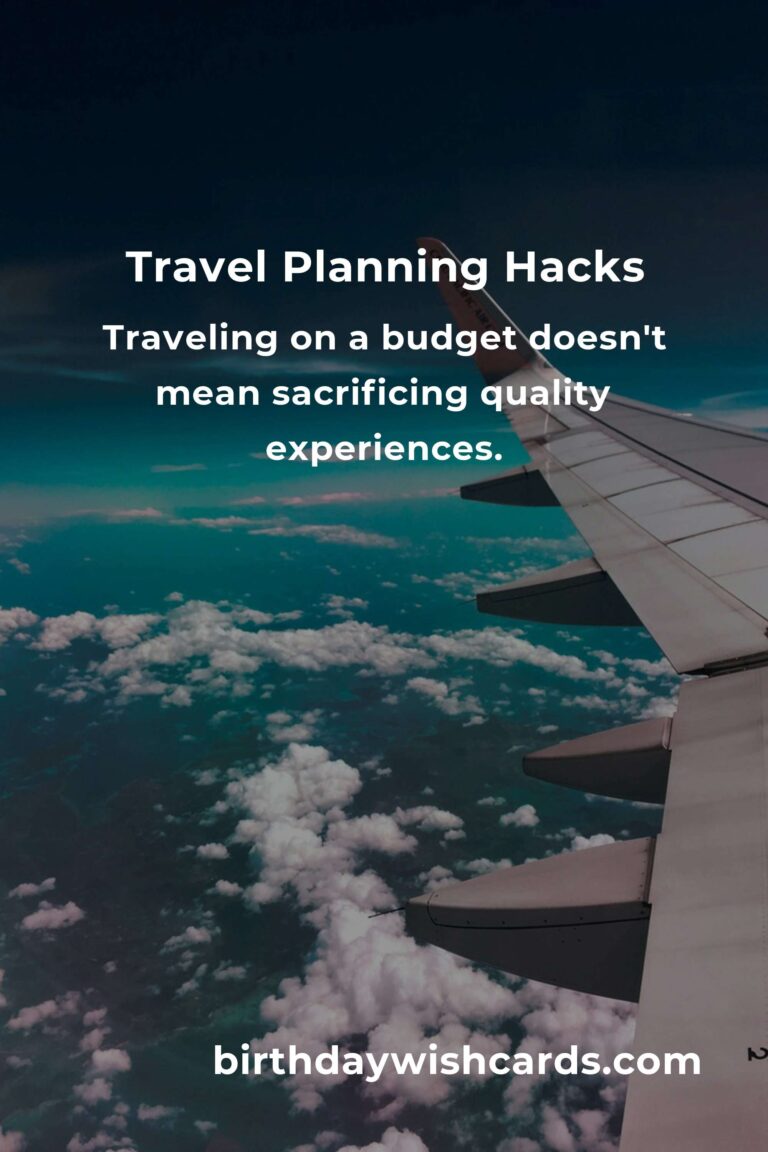 Essential Travel Planning Hacks for a Stress-Free Vacation