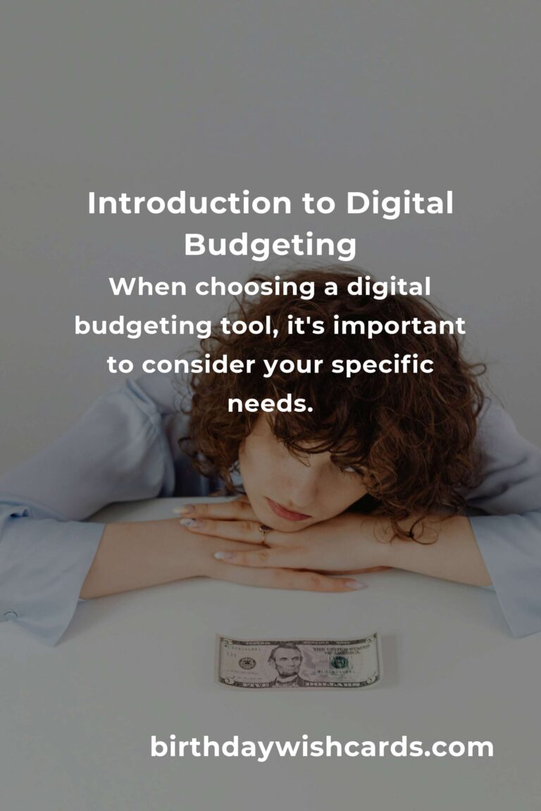 Everything You Need to Know About Digital Budgeting