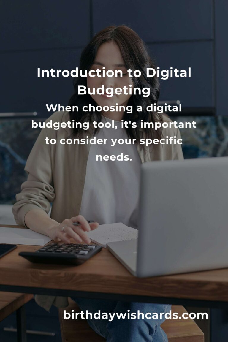 Everything You Need to Know About Digital Budgeting