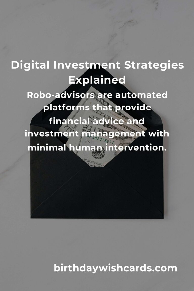 Everything You Need to Know About Digital Investment Strategies