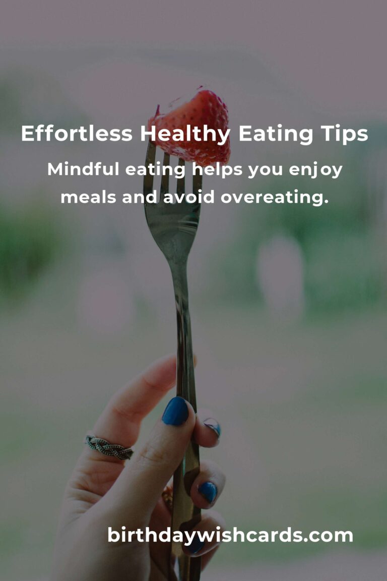 Everything You Need to Know About Effortless Healthy Eating