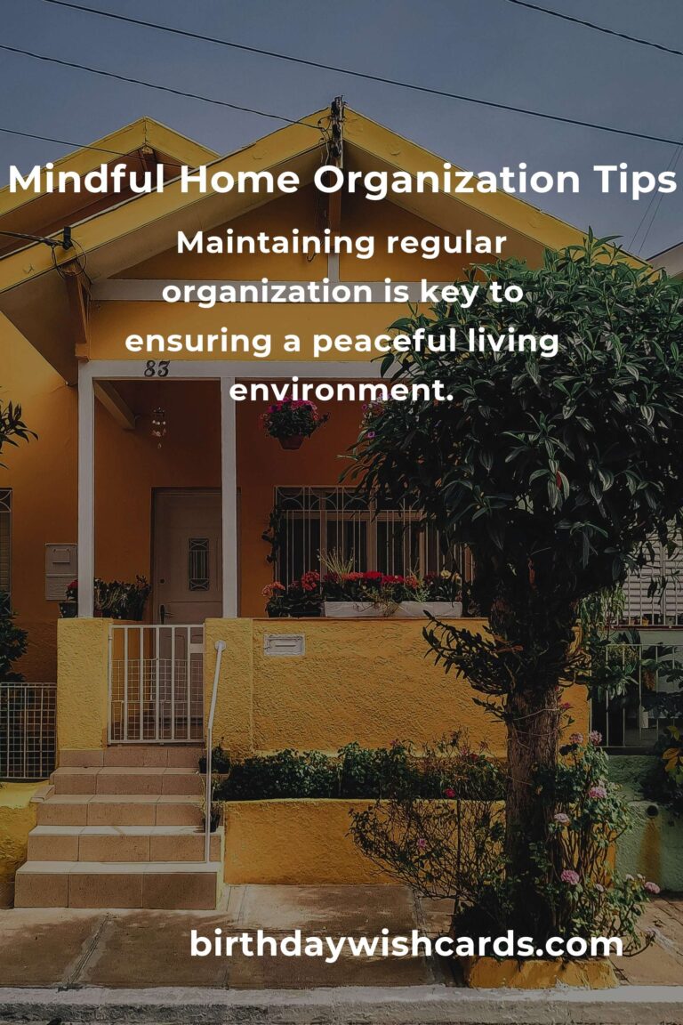 Everything You Need to Know About Mindful Home Organization