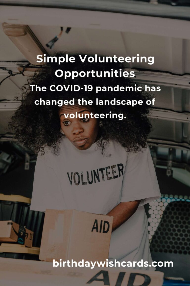 Everything You Need to Know About Simple Volunteering