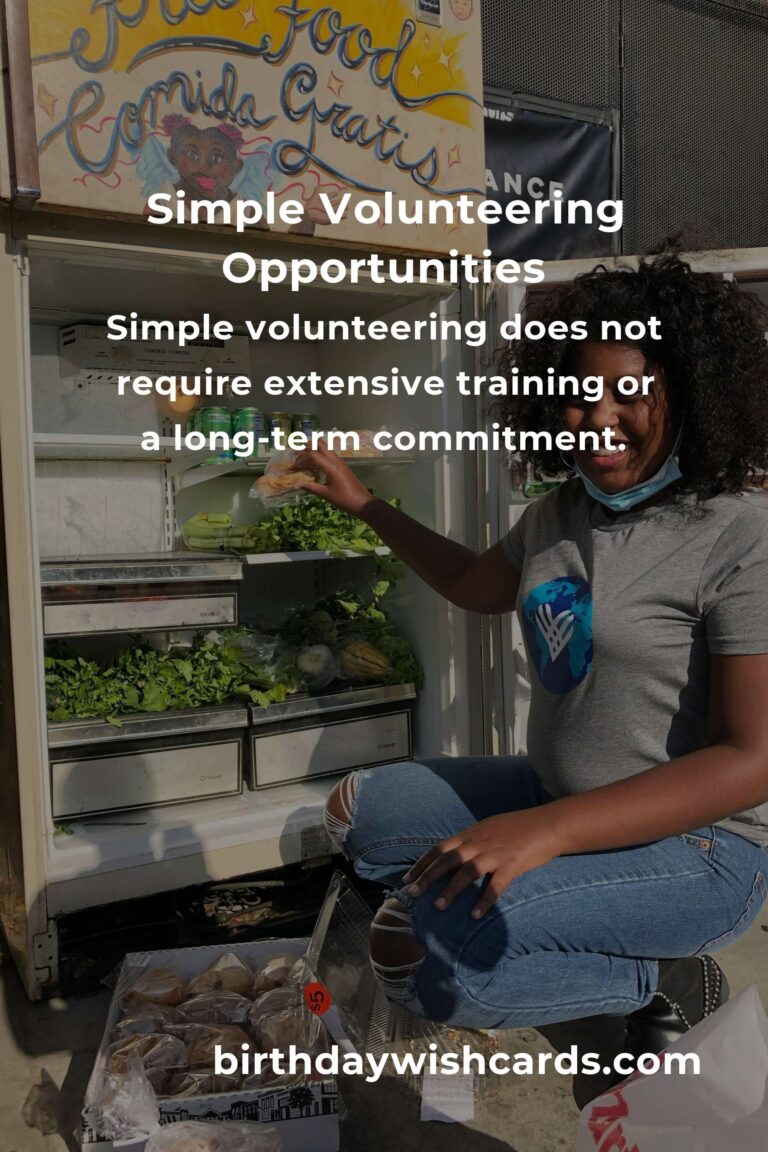 Everything You Need to Know About Simple Volunteering