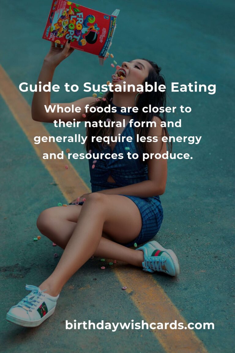 Everything You Need to Know About Sustainable Healthy Eating