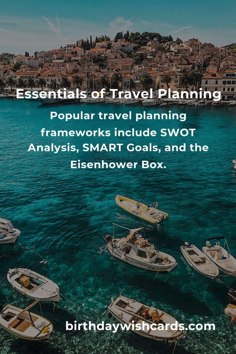Everything You Need to Know About Travel Planning Frameworks