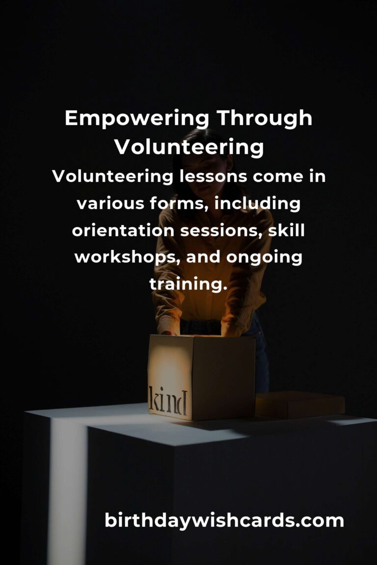 Everything You Need to Know About Volunteering Lessons
