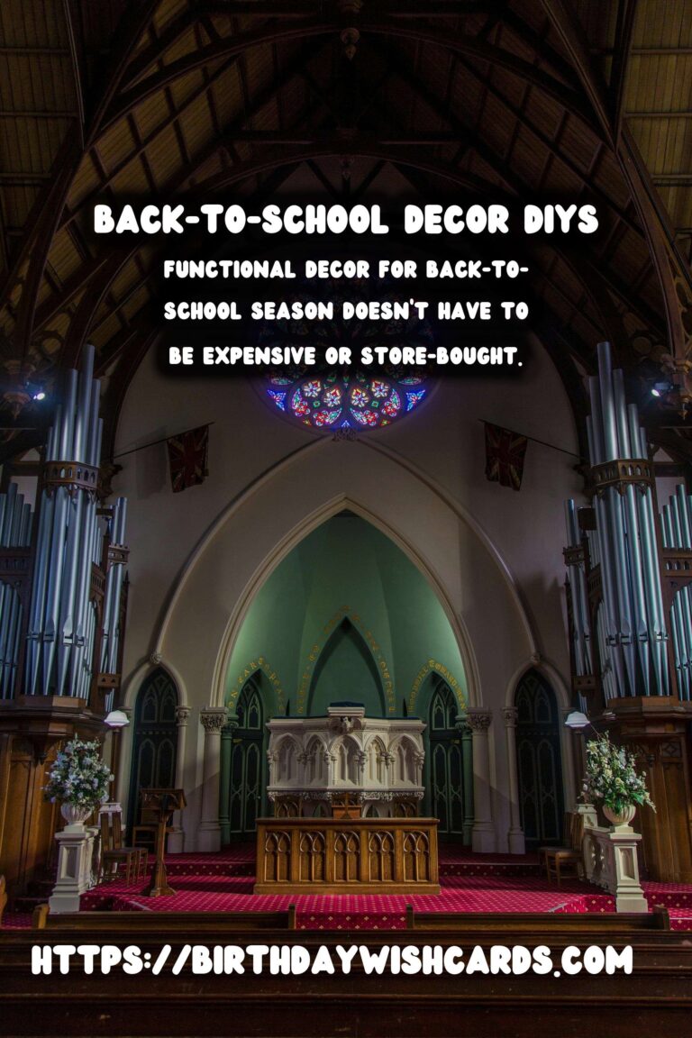 Exciting Back-to-School Decor: Functional DIYs for a Stylish Start