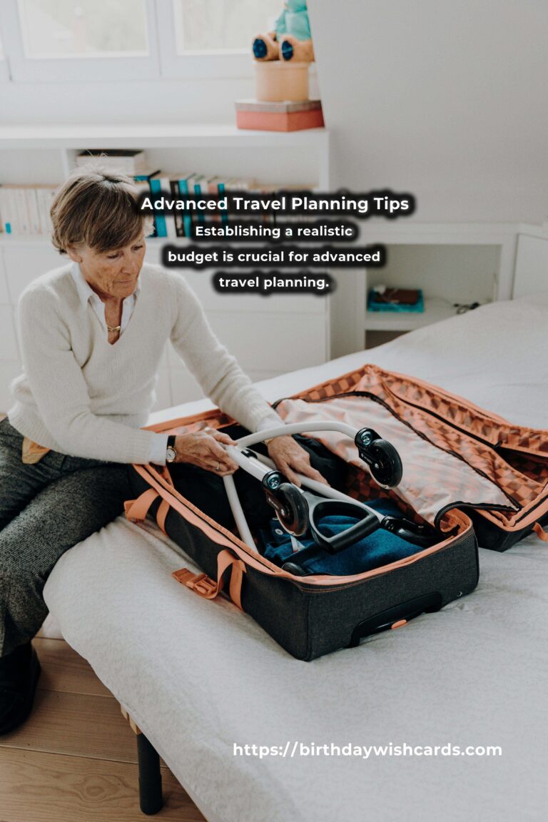 Expert Advice for Advanced Travel Planning