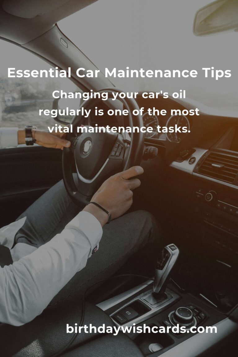 Expert Advice for Car Maintenance Tips to Keep Your Vehicle Running Smoothly