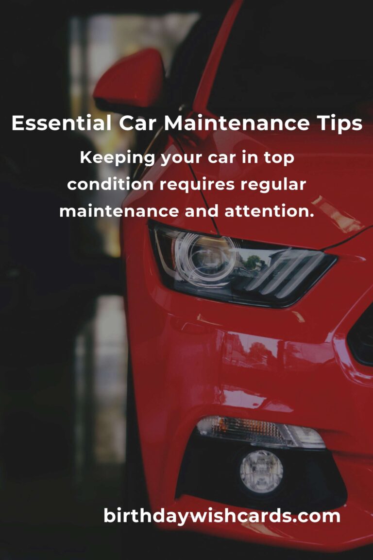Expert Advice for Car Maintenance Tips to Keep Your Vehicle Running Smoothly