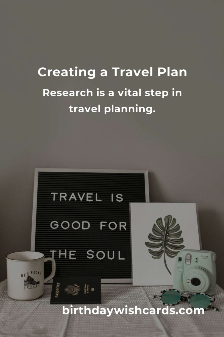 Expert Advice for Creating Effective Travel Planning Frameworks