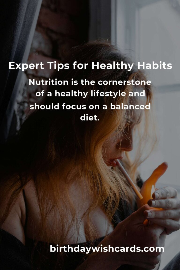 Expert Advice for Developing Healthy Habits