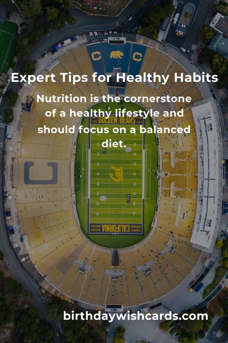 Expert Advice for Developing Healthy Habits