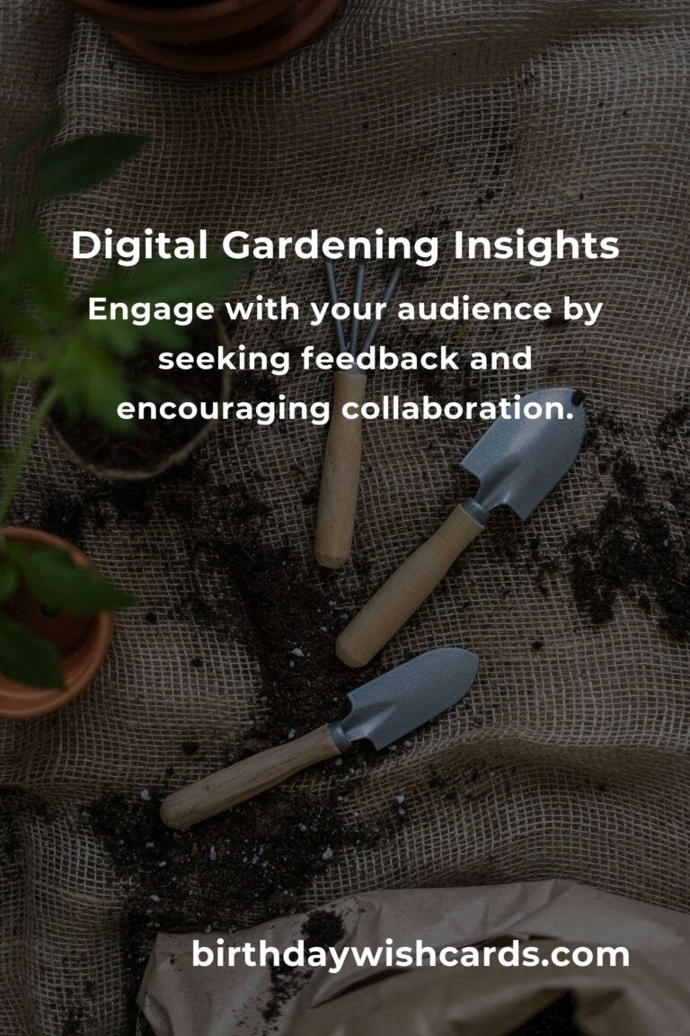Expert Advice for Digital Gardening Tips