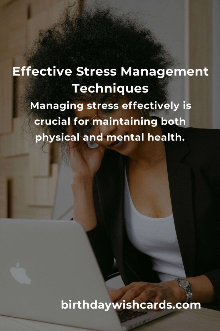 Expert Advice for Easy Stress Management Techniques