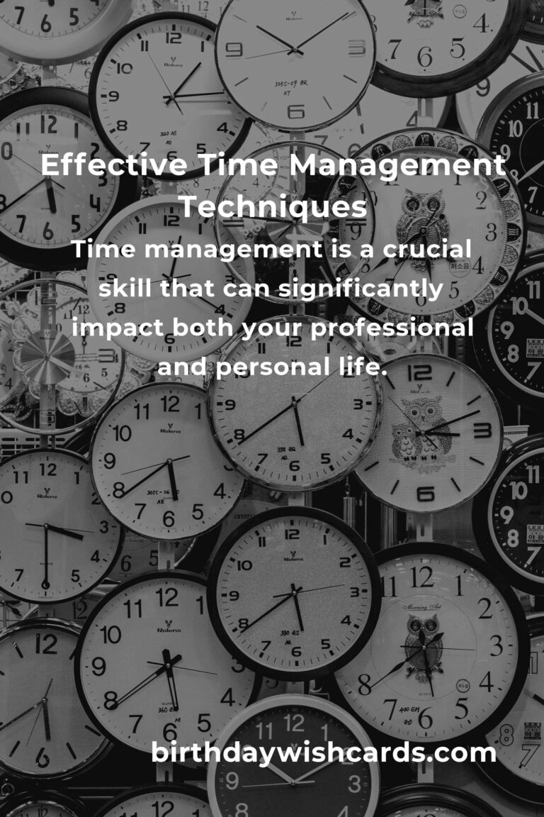 Expert Advice for Effective Time Management Insights