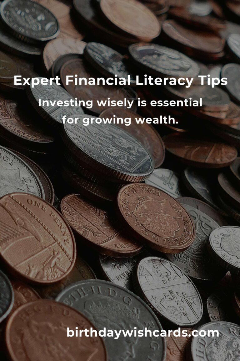 Expert Advice for Financial Literacy: Mastering Your Money Skills